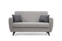 Atelier Del Sofa Zaden - Sofá-cama de 2 plazas Gris claro